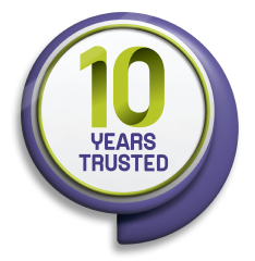 10 Years Trusted